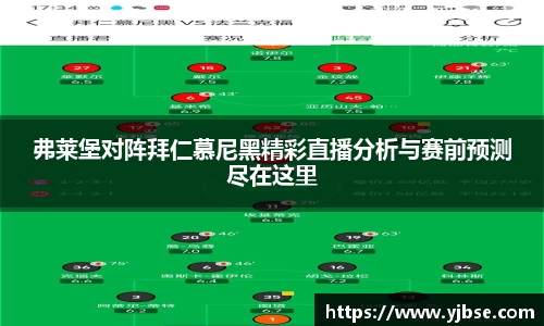弗莱堡对阵拜仁慕尼黑精彩直播分析与赛前预测尽在这里